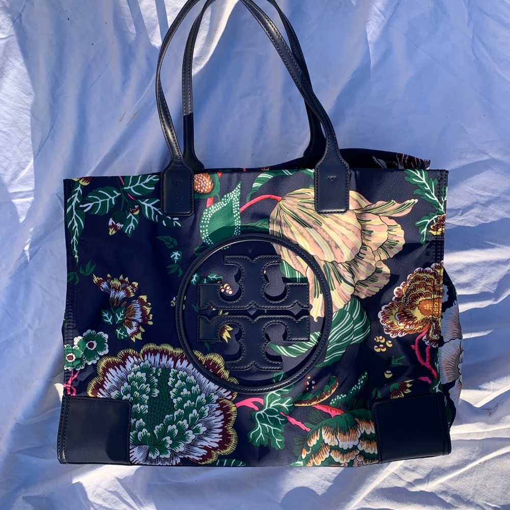 Like New Tory Burch Ella Printed Bag RARE Pattern